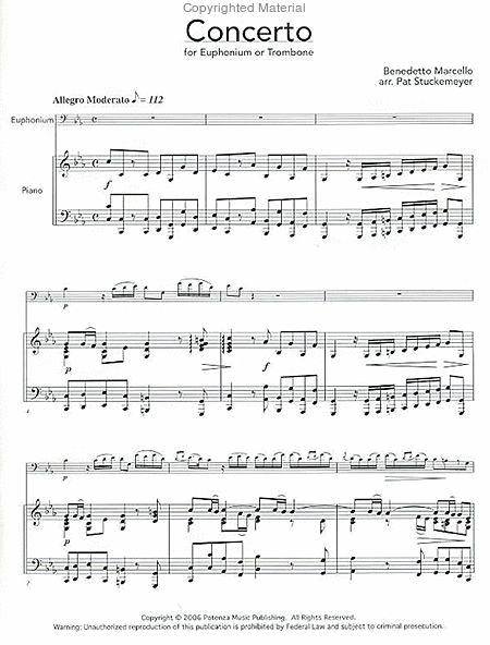 Concerto for Euphonium and Piano