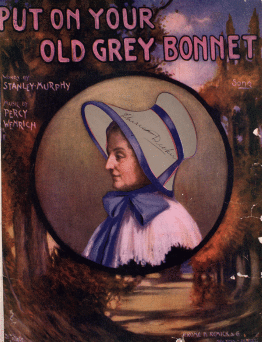 Put on Your Old Grey Bonnet Voice scores gallery preview page 1