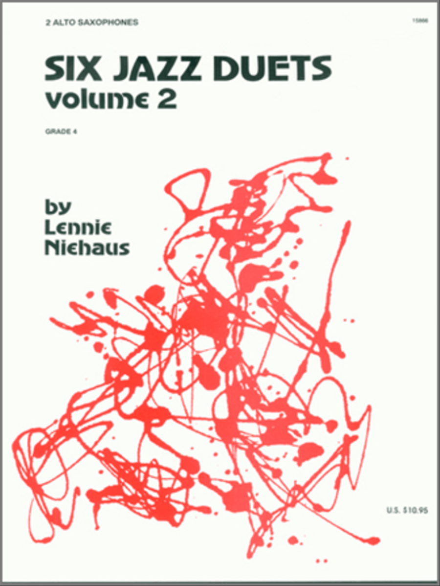 Six Jazz Duets, Volume 2 Woodwind Duet scores gallery preview page 1