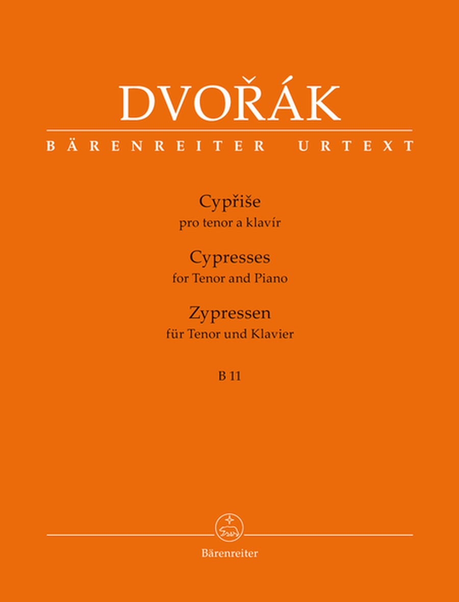 Cypriše (Cypresses) for Tenor and Piano B 11