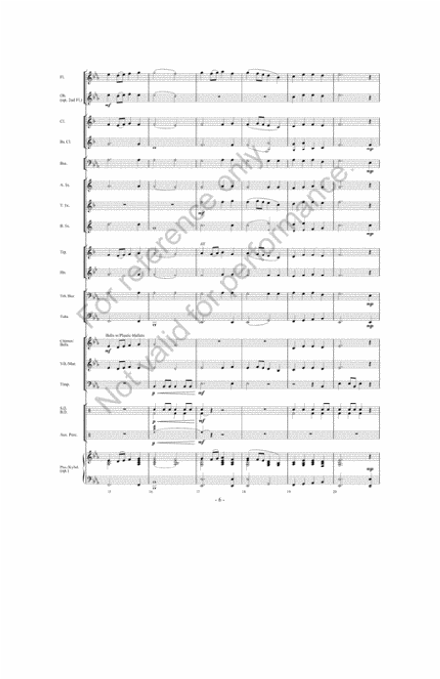 Journey To The Stars Concert Band scores gallery preview page 5