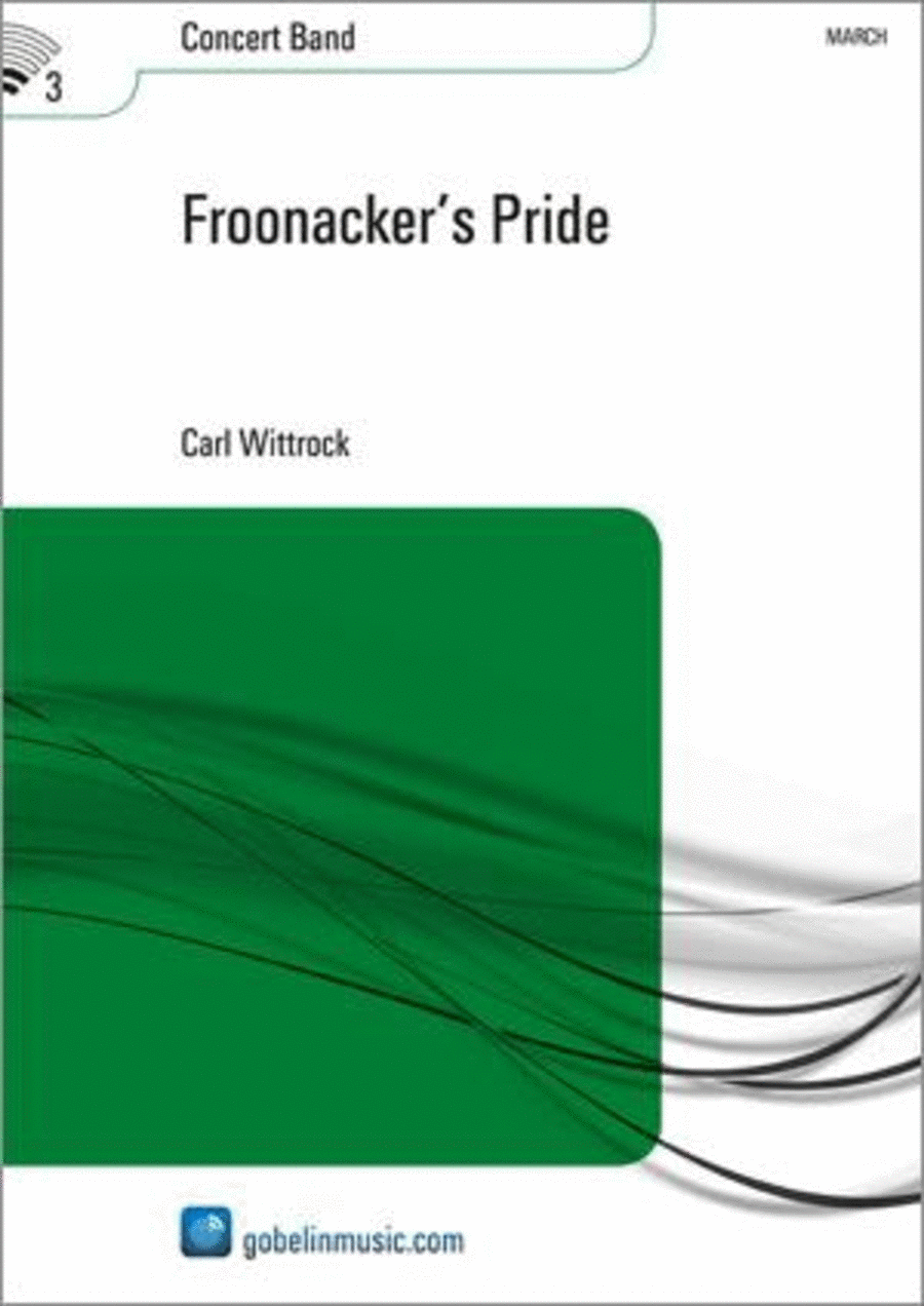 Froonacker's Pride Concert Band scores gallery preview page 1