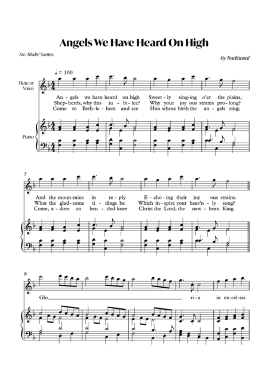 The Christmas Songbook: A piano solo or piano and voice collection Piano, Vocal, Guitar scores gallery preview page 3