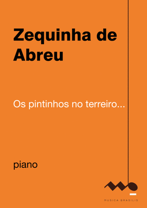 Book cover for Os pintinhos no terreiro... (piano)