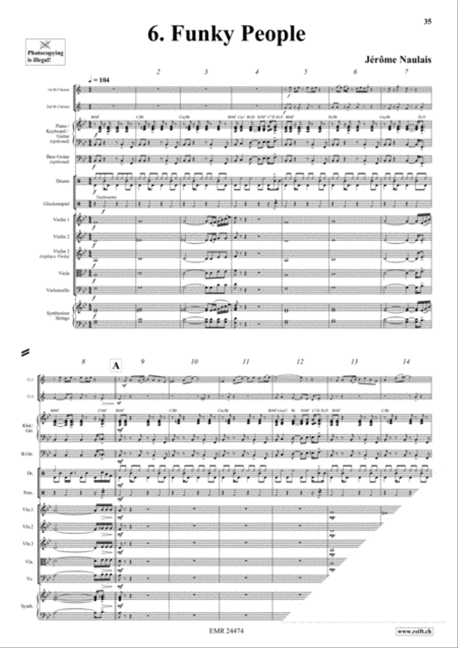 Play With Your Band Volume 2 Clarinet scores gallery preview page 8