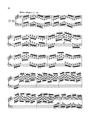Czerny: School of Velocity, Op. 299 No. 12