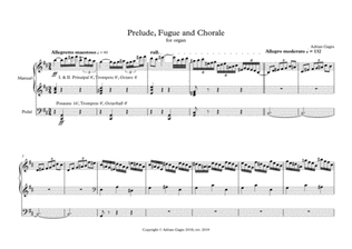 Prelude, Fugue and Chorale for organ, op. 72