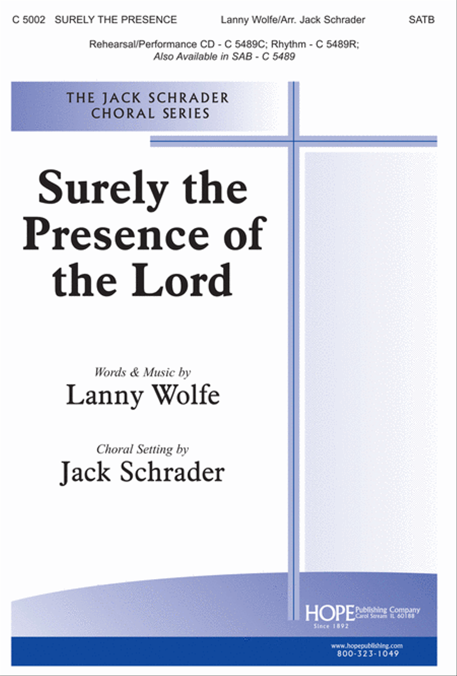 Surely the Presence of the Lord 3-Part scores gallery preview page 1