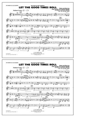 Let the Good Times Roll (arr. Michael Brown) - Bb Horn/Flugelhorn