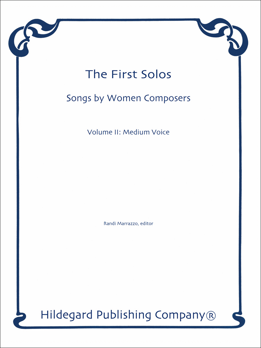 First Solos: Vocal Music (Med)