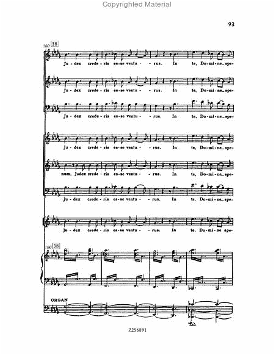Te Deum, H 118 Choir scores gallery preview page 93