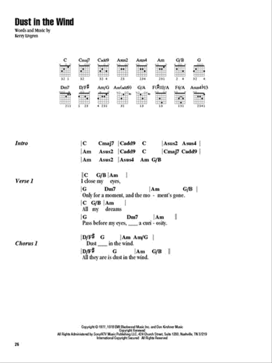 Acoustic Classics - Strum & Sing Guitar Acoustic Guitar scores gallery preview page 3