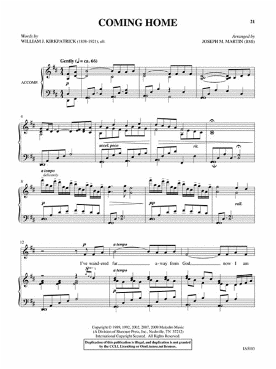 Seasons of Song Voice Solo scores gallery preview page 4