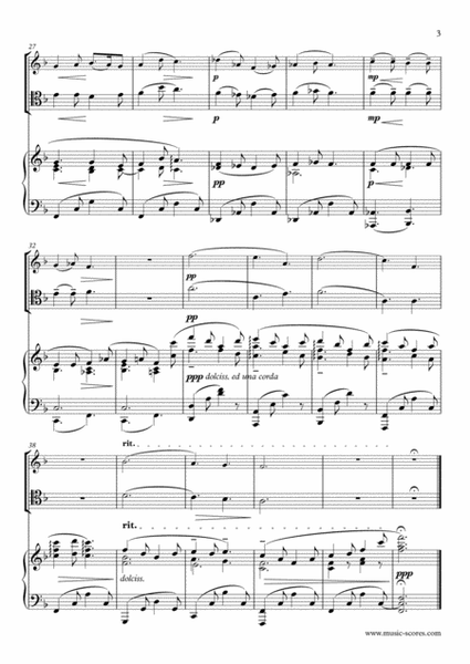 Mary's Lullaby, or Maria Wiegenlied - Violin, Cello and Piano image number null