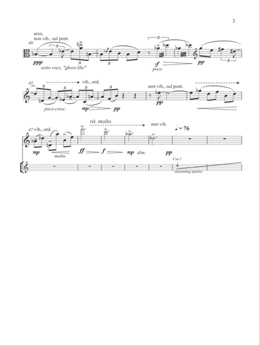 [Karchin] Excursions Viola Solo scores gallery preview page 5