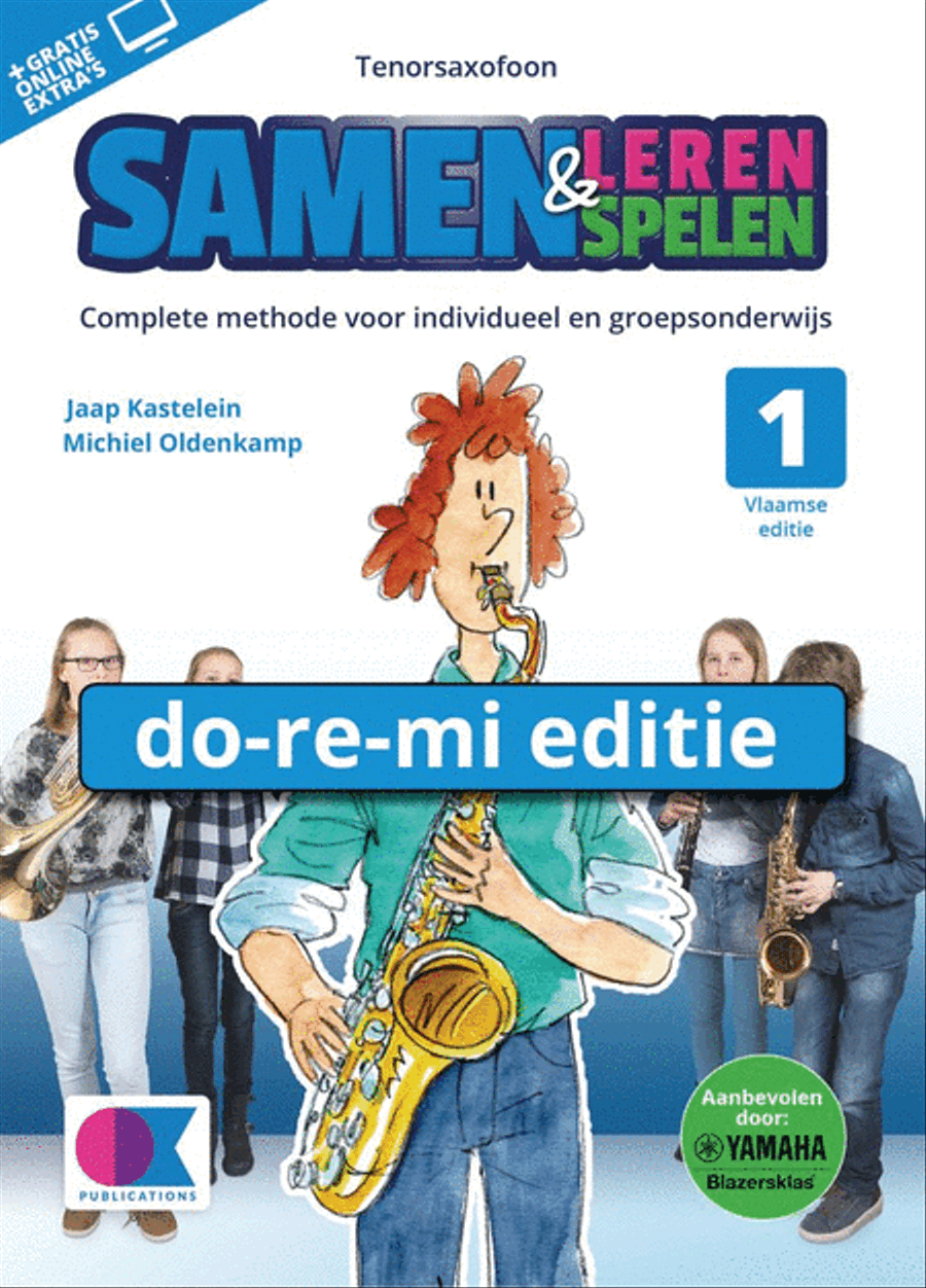 Samen Leren Samenspelen Vlaams Deel 1 Tenor Saxophone scores gallery preview page 1