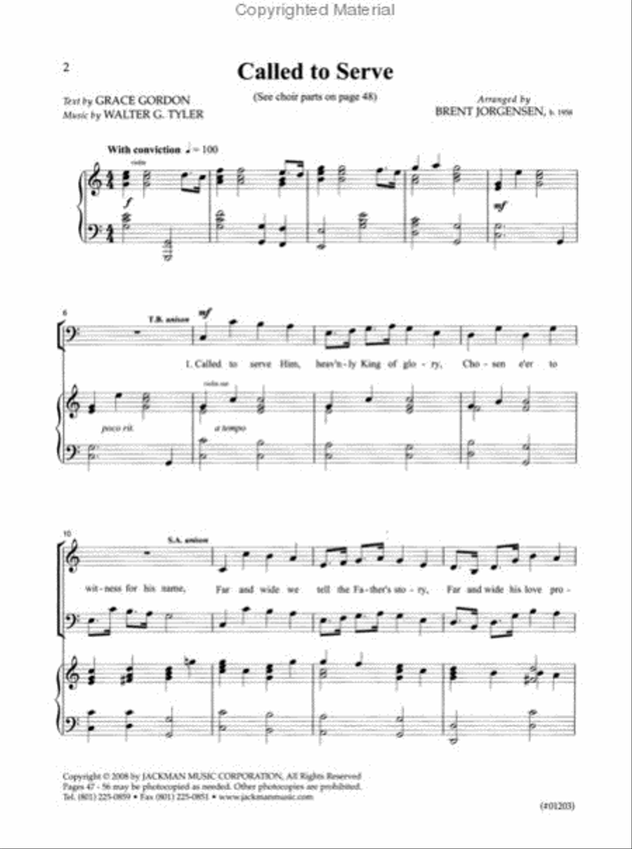 Hymnplicity Missionary 4-Part scores gallery preview page 2