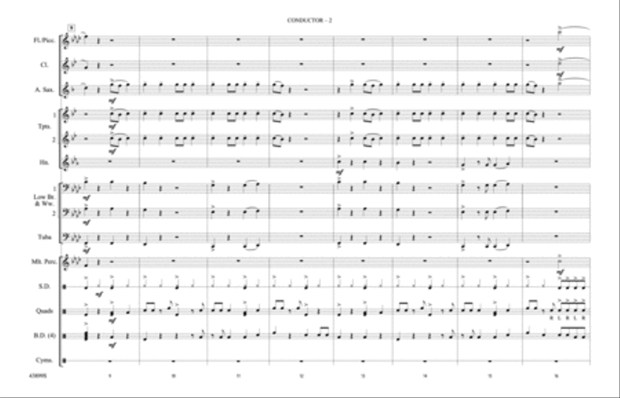 This Is How We Do: Score This Is How We Do: Score Marching Band scores gallery preview page 2