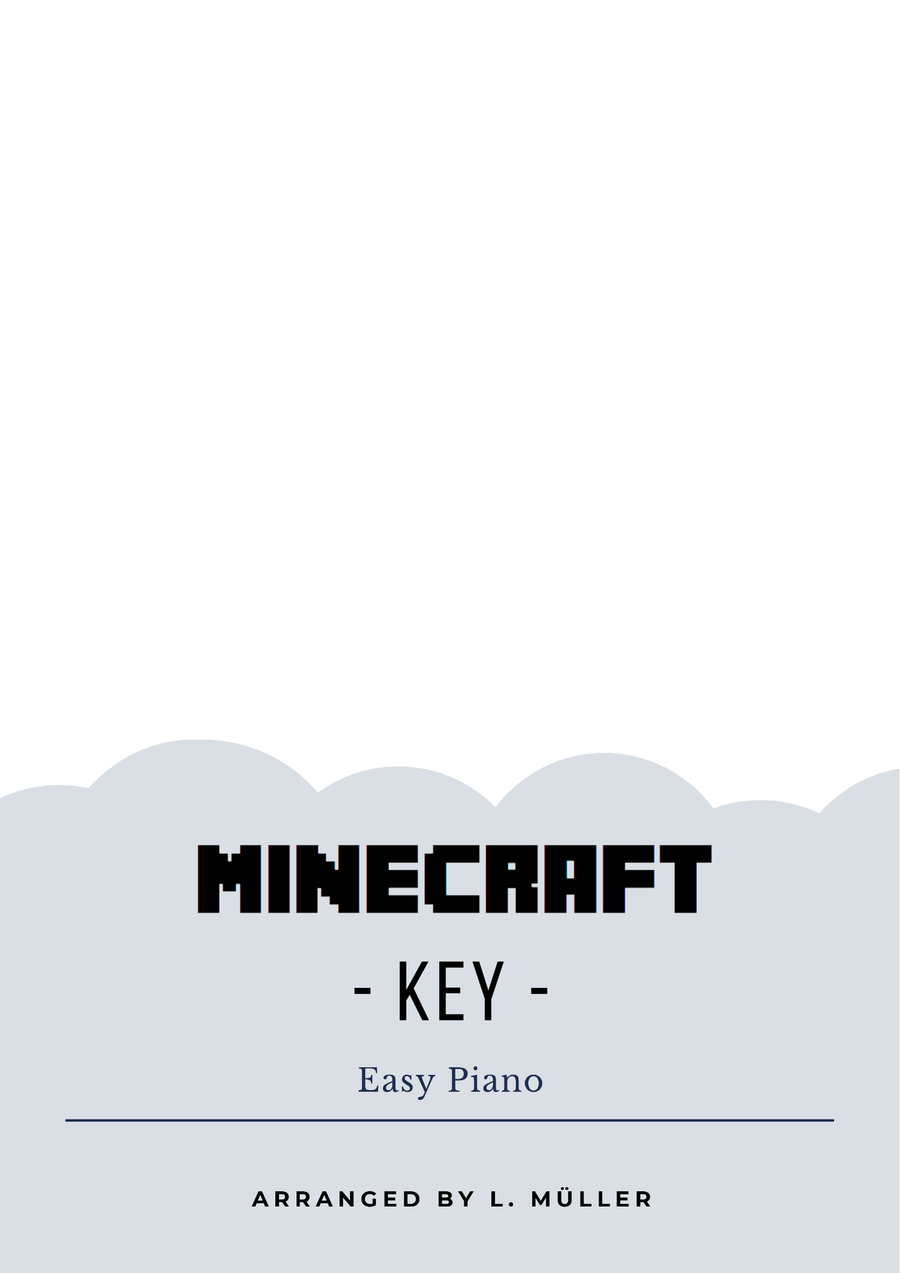 Minecraft Easy Piano scores gallery preview page 3