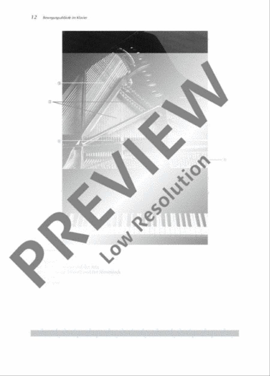 Klavier-Choreographie Piano Solo scores gallery preview page 13