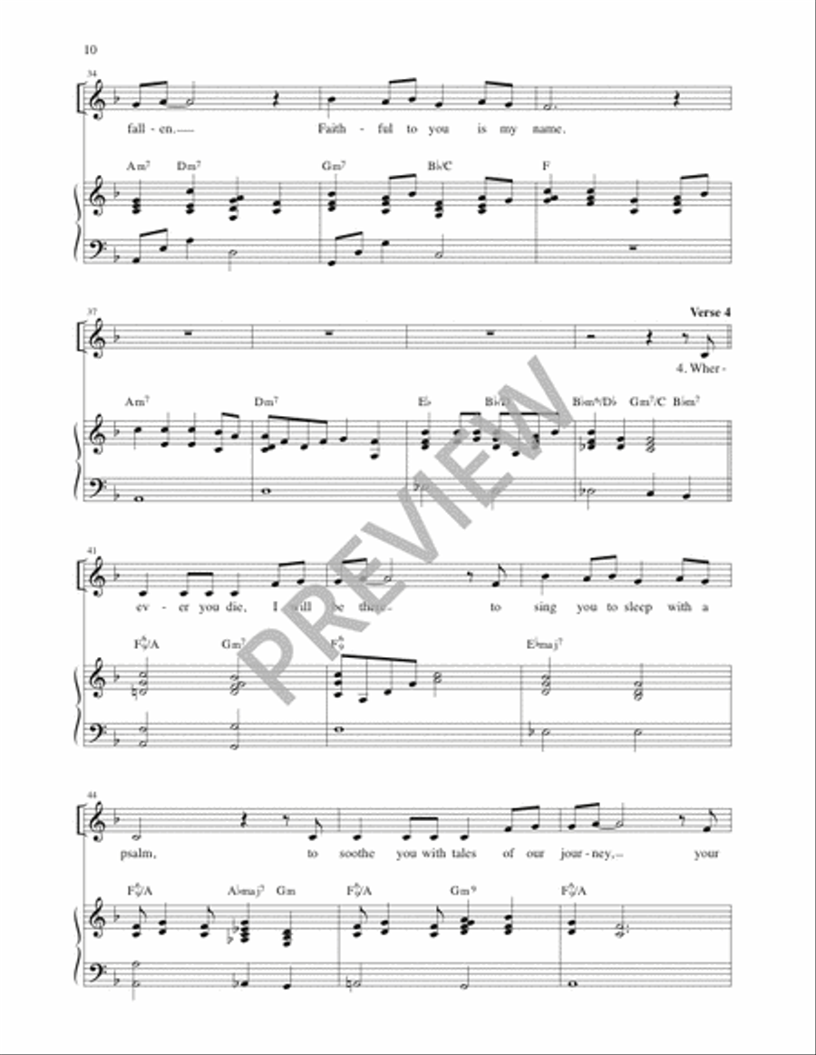 Blest Are Those Who Love You - Volume 3, Additional Solos with Optional Congregation Choir scores gallery preview page 12