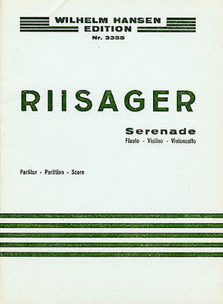 Knudage Riisager: Serenade Op.26b (Miniature Score)