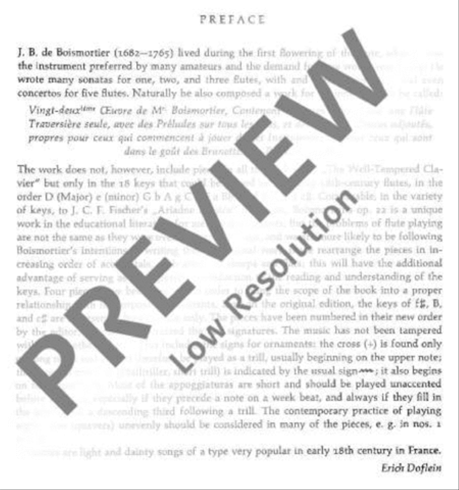 55 Easy Pieces Flute Duet scores gallery preview page 5