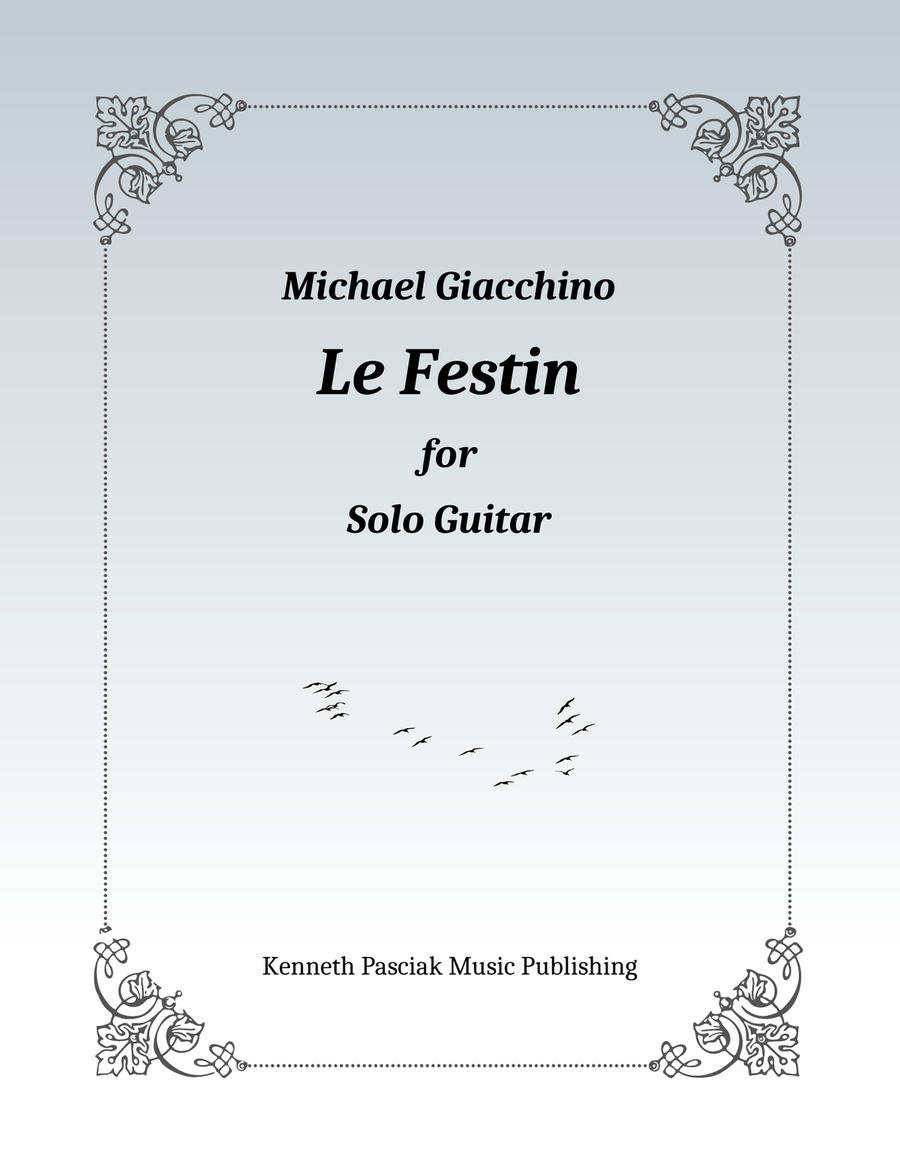 Le Festin Acoustic Guitar scores gallery preview page 1