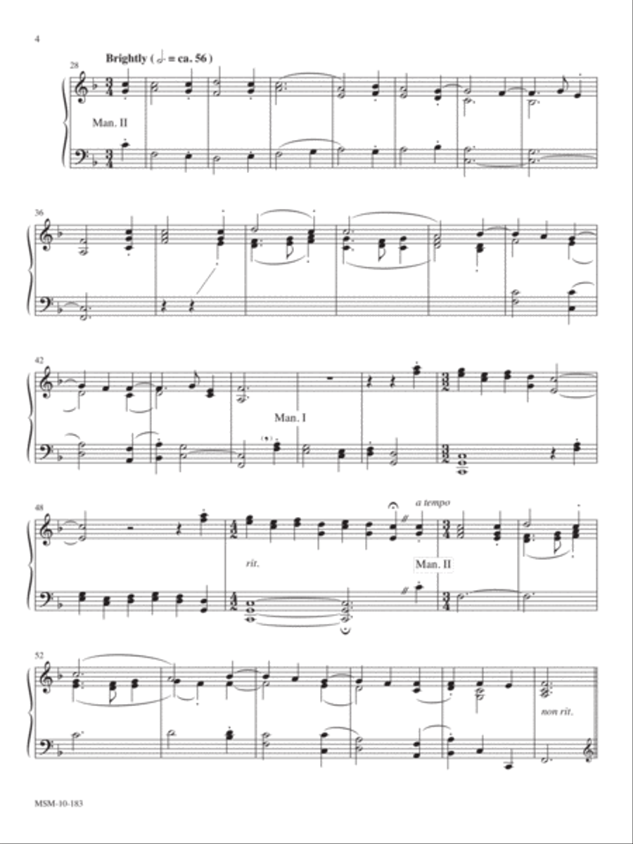 Variations on Es ist ein' Ros' Harpsichord scores gallery preview page 3