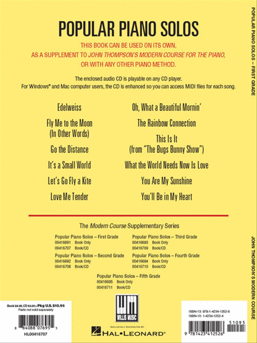 Popular Piano Solos – Grade 1 Piano Solo scores gallery preview page 6