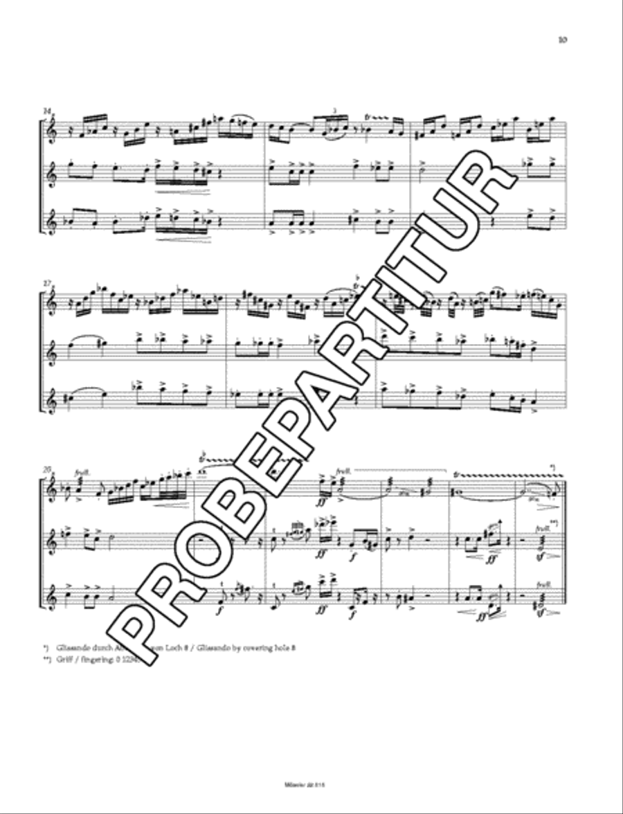 Intermezzi Recorder scores gallery preview page 11