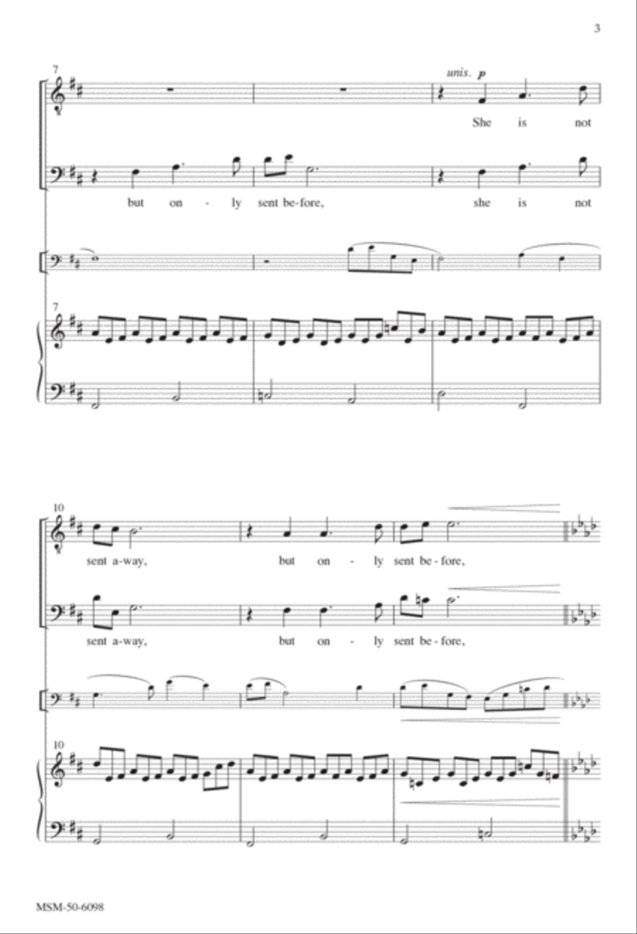 Yet She Doth Shine TTBB scores gallery preview page 2