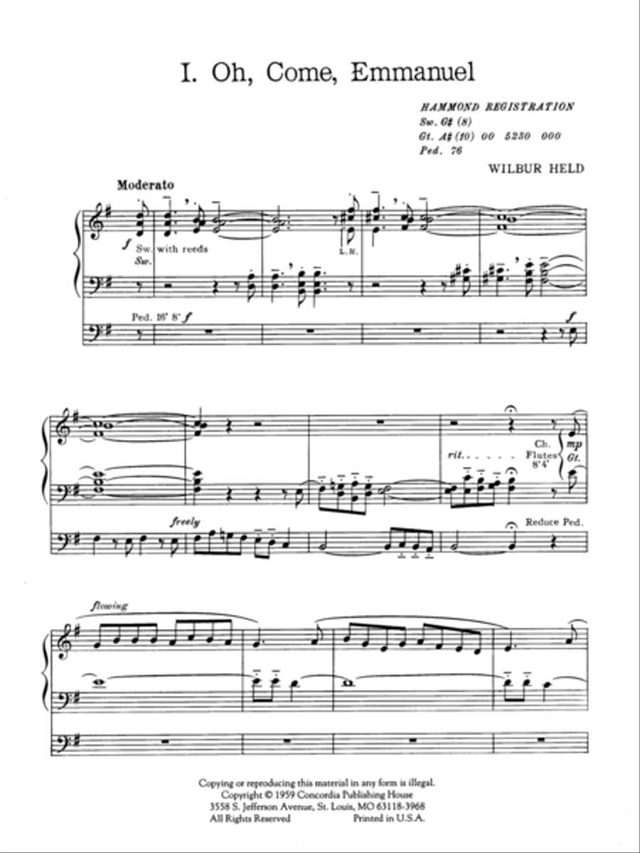 A Nativity Suite A Nativity Suite Organ scores gallery preview page 3