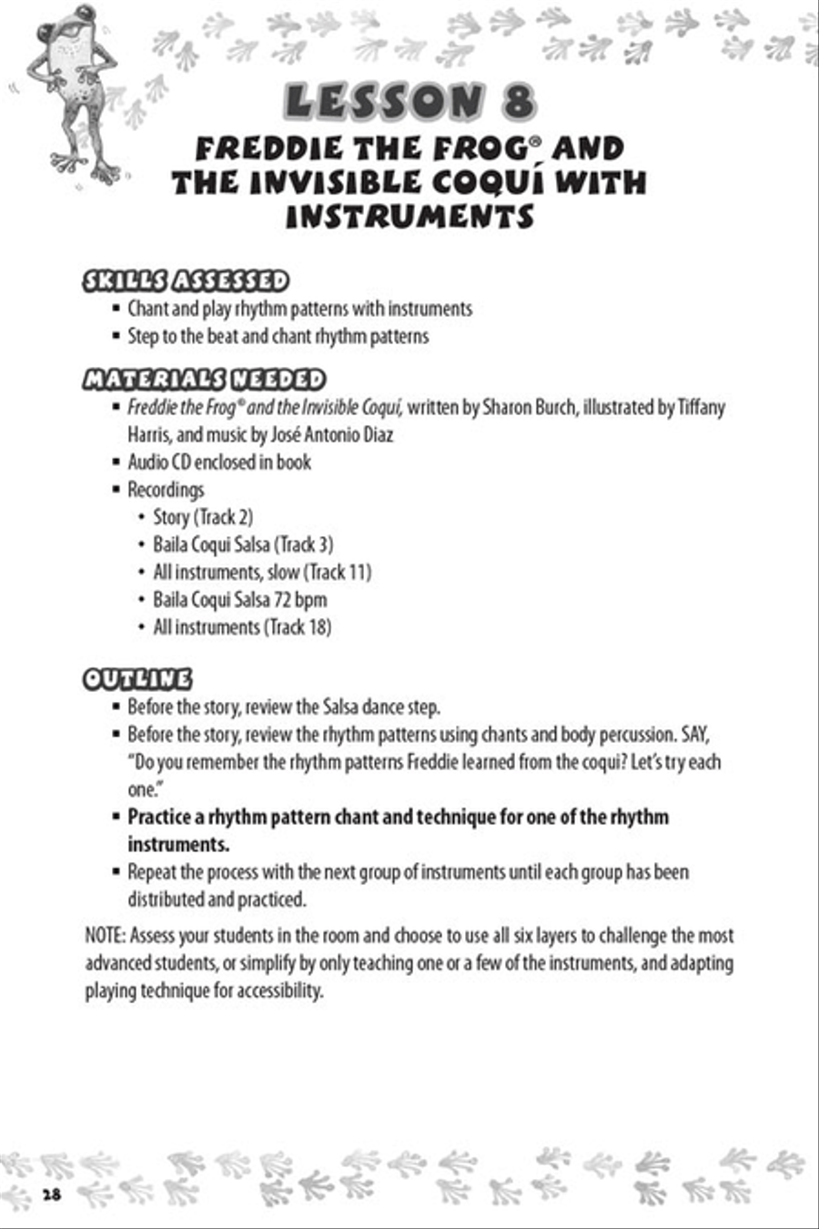 Salsa for Kids! Choir scores gallery preview page 7