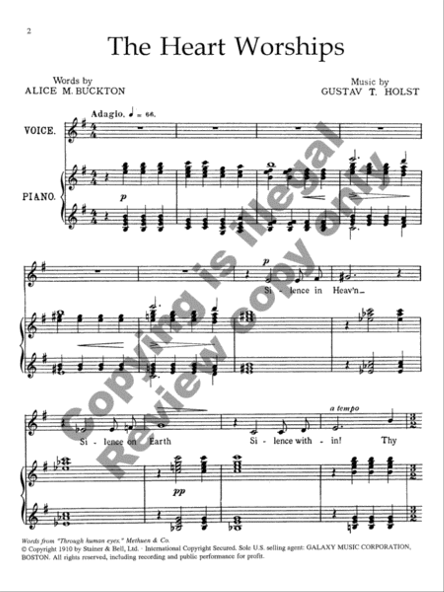 The Heart Worships The Heart Worships Medium Voice scores gallery preview page 3