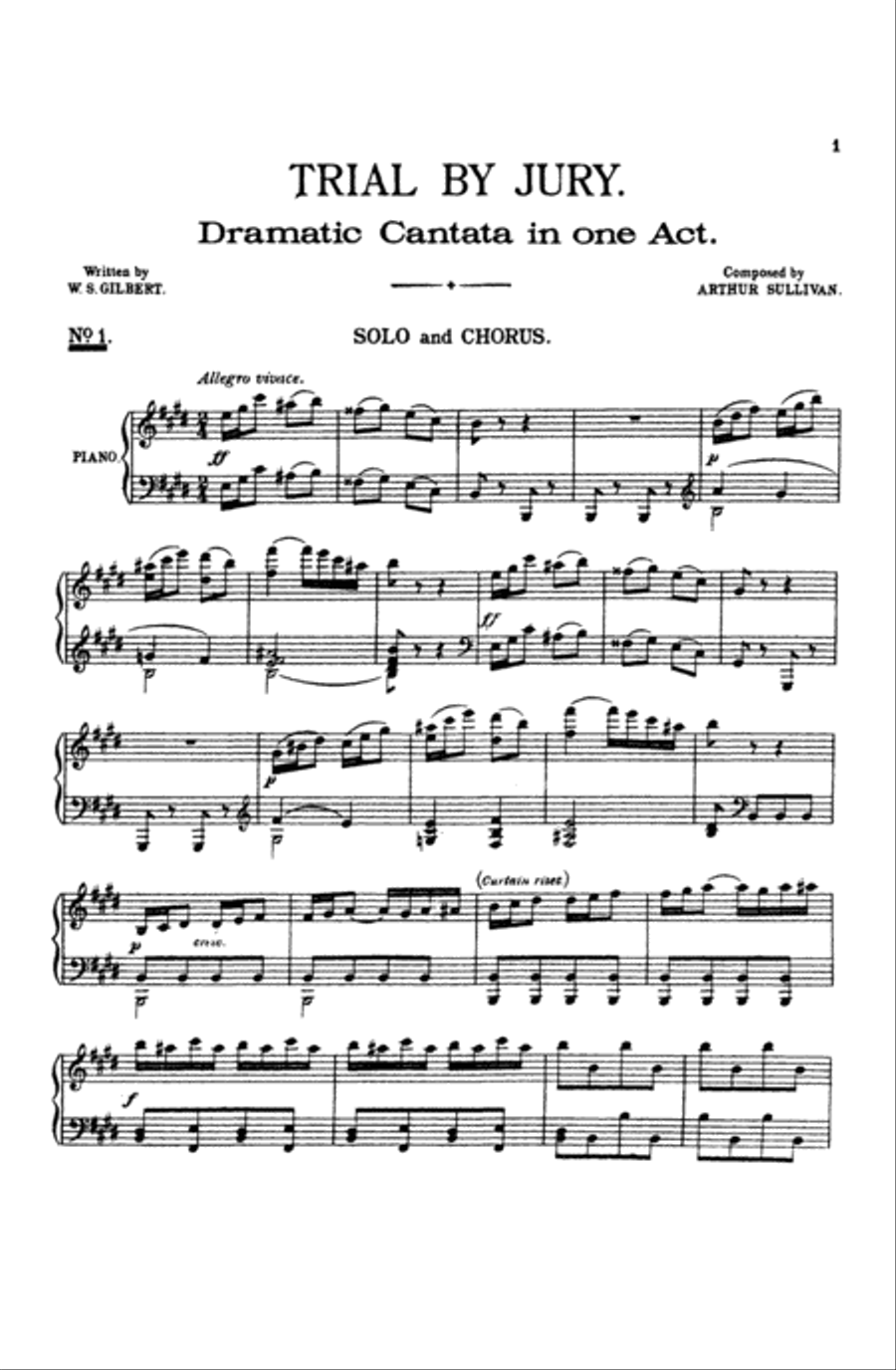 Trial by Jury Voice scores gallery preview page 8