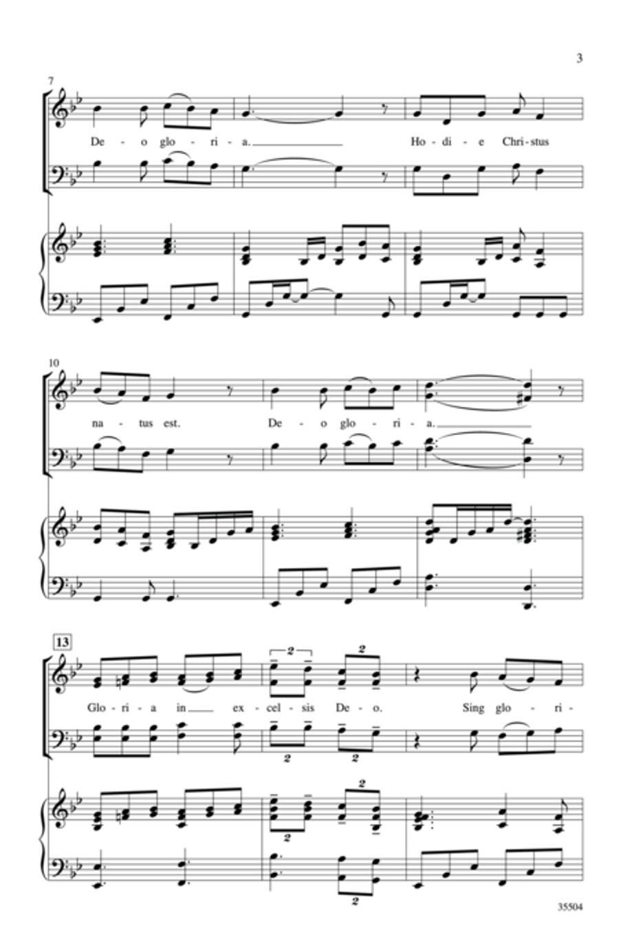 Hodie - SoundTrax CD (CD only) Choir scores gallery preview page 3