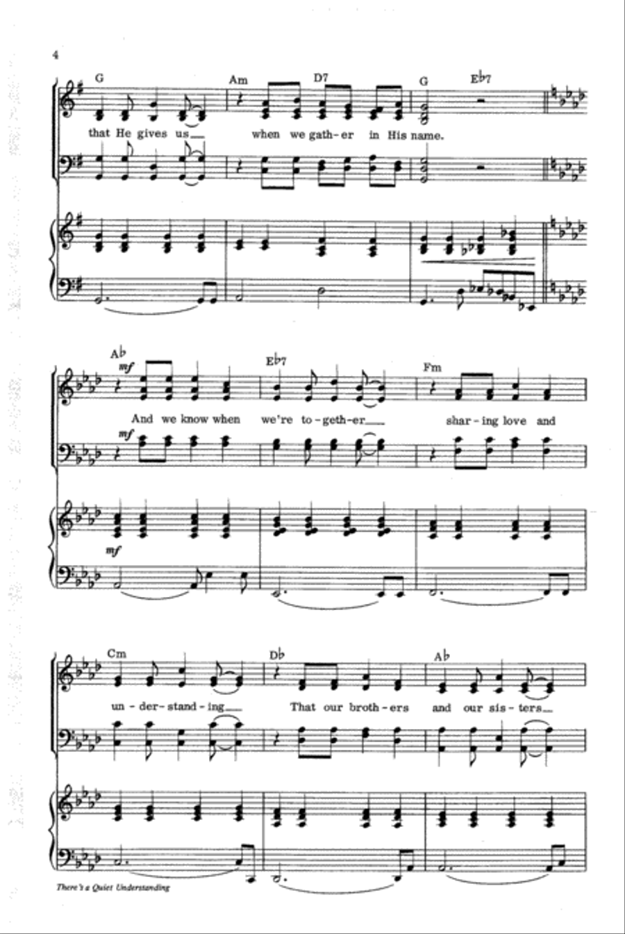 There's a Quiet Understanding ATB scores gallery preview page 4