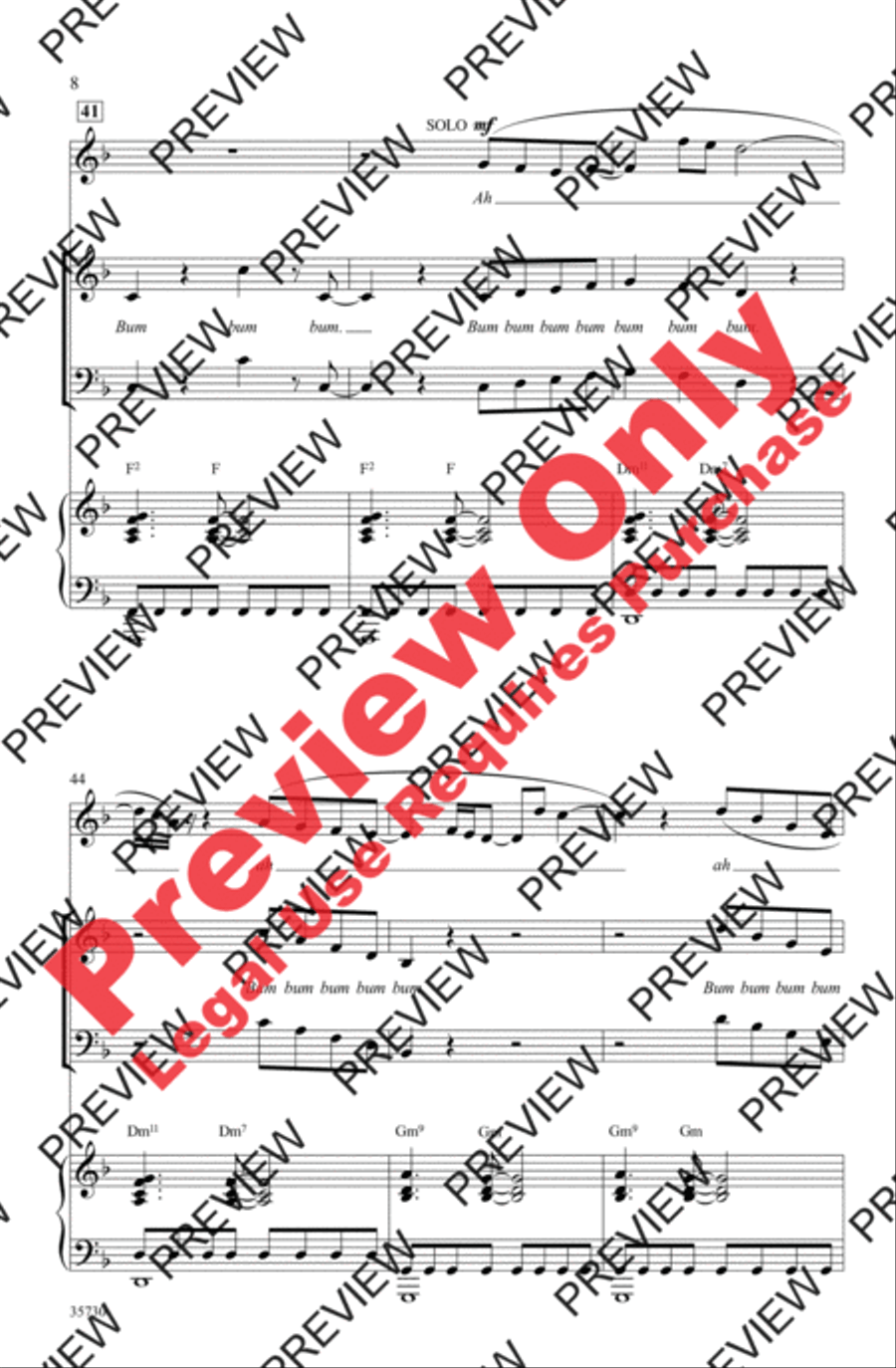 Last Christmas 3-Part scores gallery preview page 8