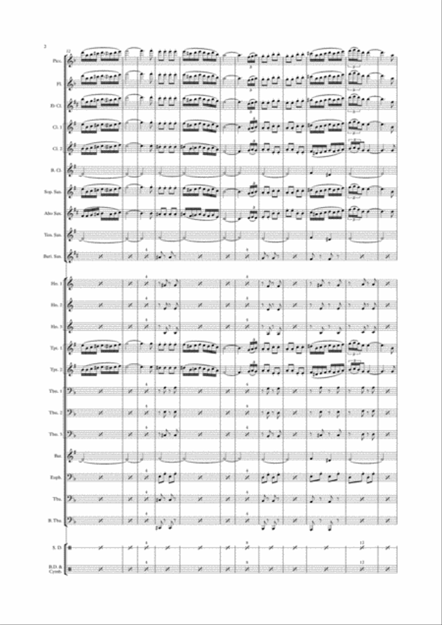 L'Oriental Marching Band scores gallery preview page 3