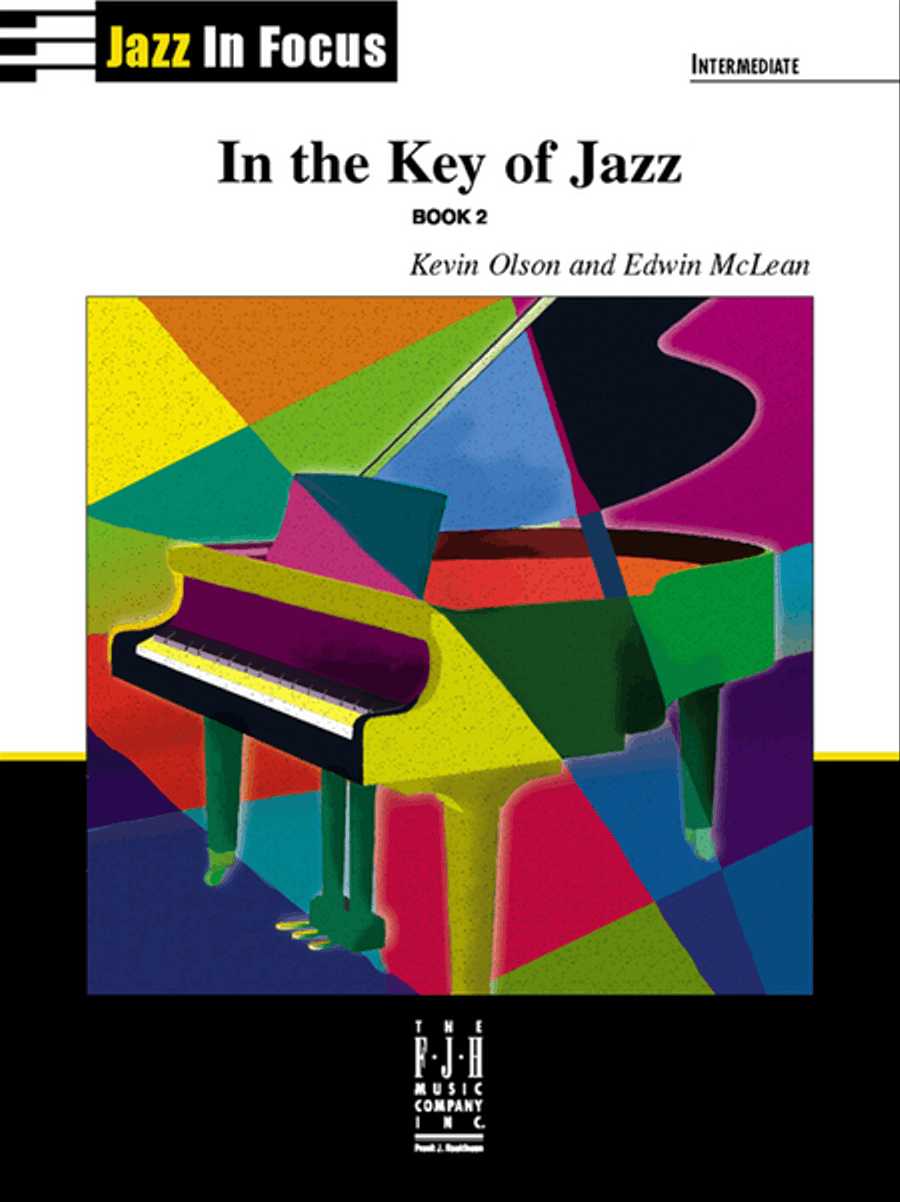 Book cover for In the Key of Jazz, Book 2