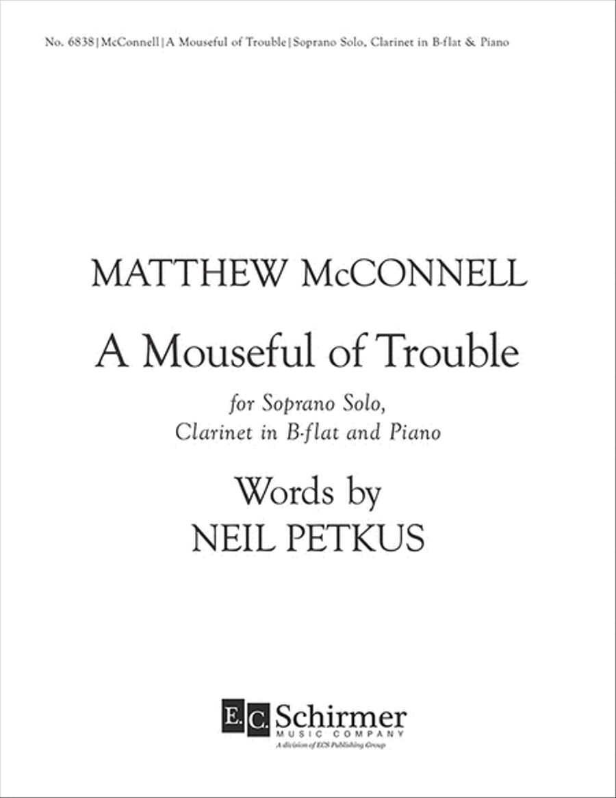 A Mouseful of Trouble Soprano Voice scores gallery preview page 1