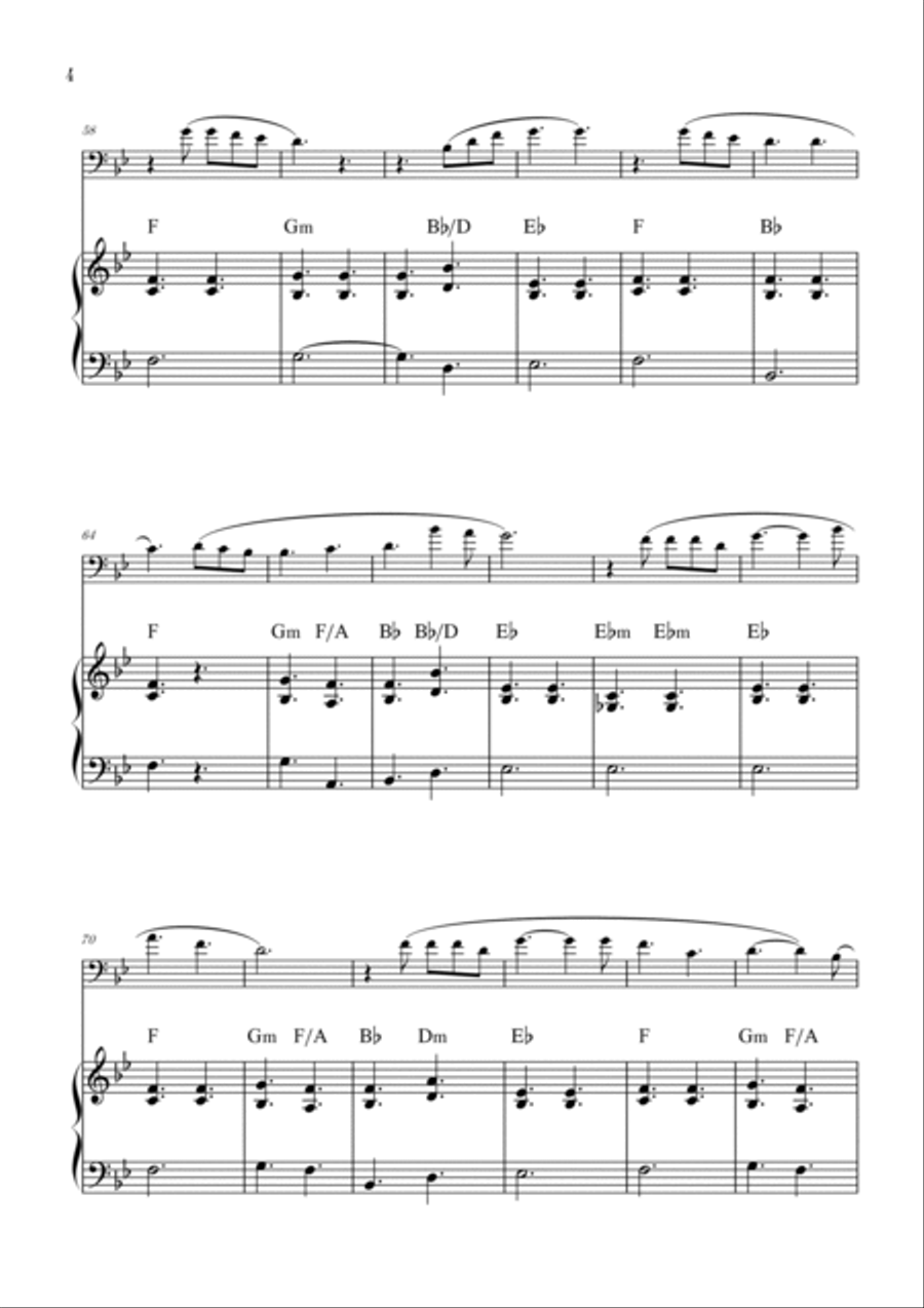You Are The Reason Piano scores gallery preview page 4
