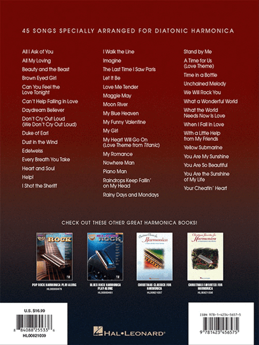 The Great Harmonica Songbook Harmonica scores gallery preview page 6
