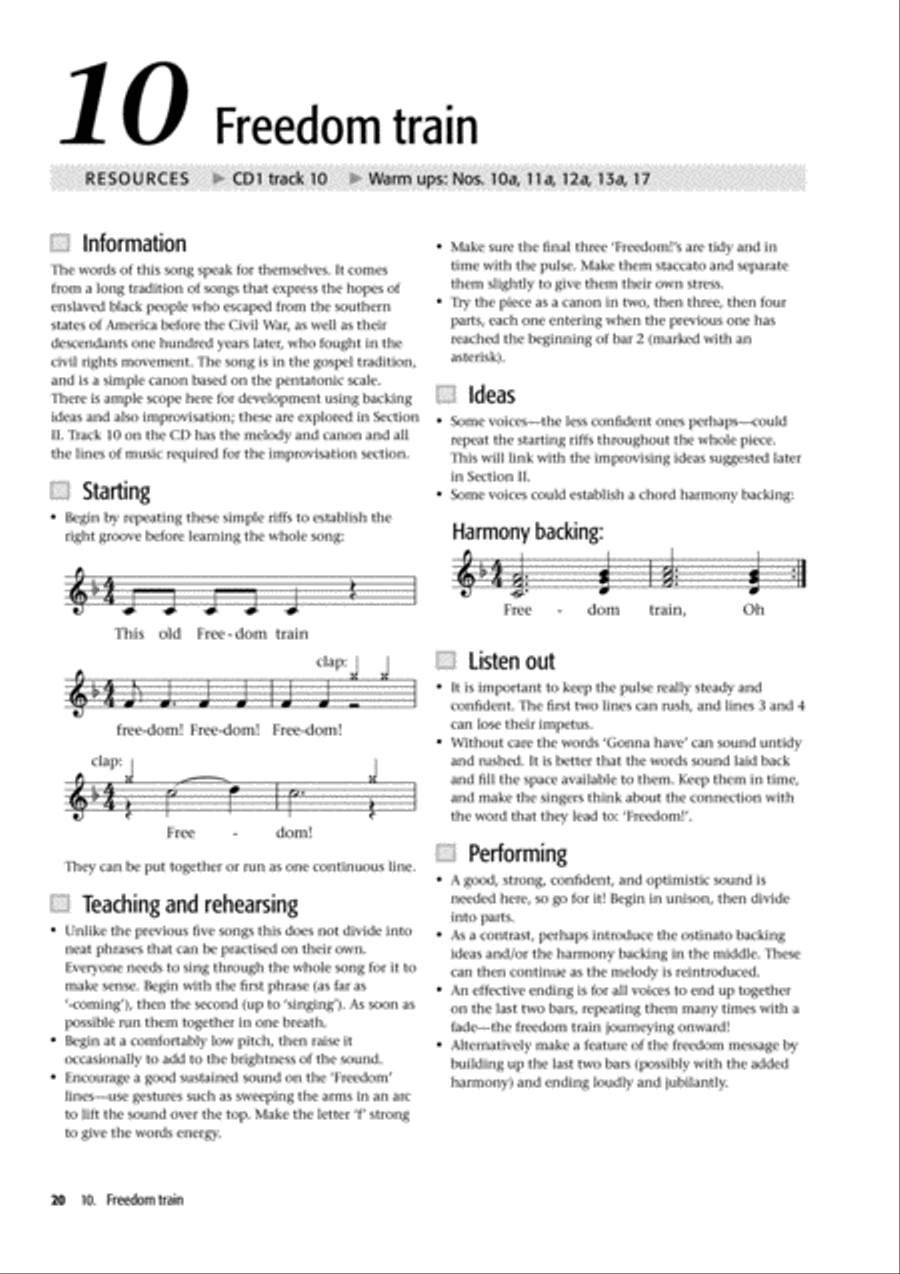 Voiceworks 2 4-Part scores gallery preview page 23