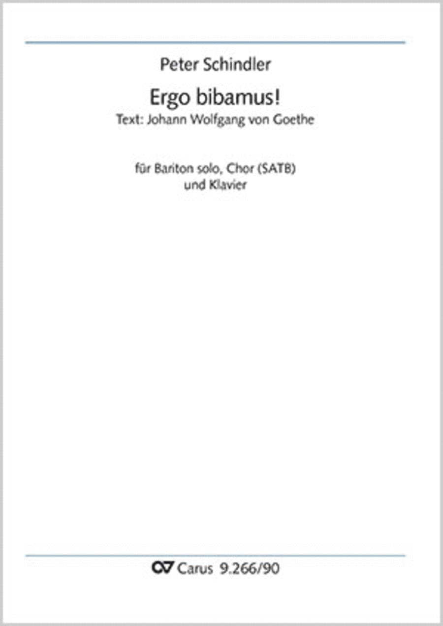 Ergo bibamus! 4-Part scores gallery preview page 1