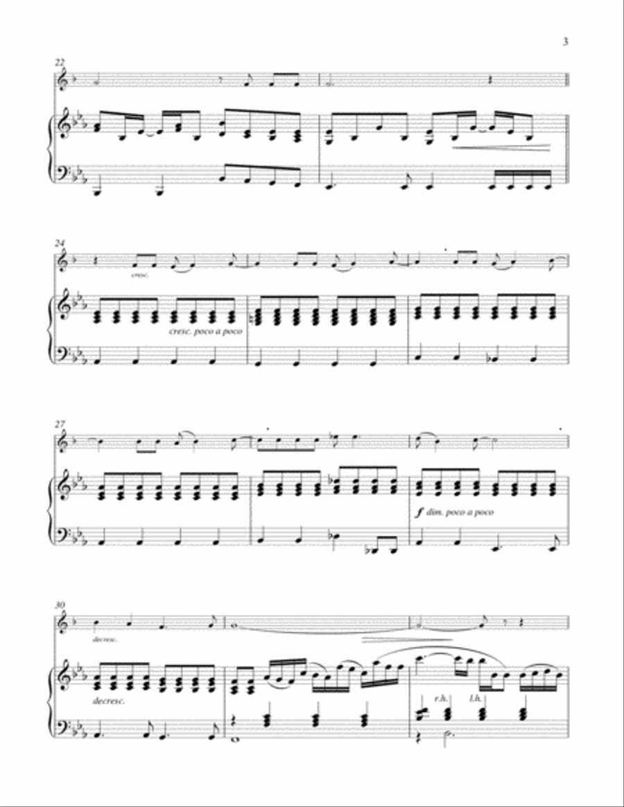 I Don't Know How To Love Him (from Jesus Christ Superstar) Clarinet Solo scores gallery preview page 3