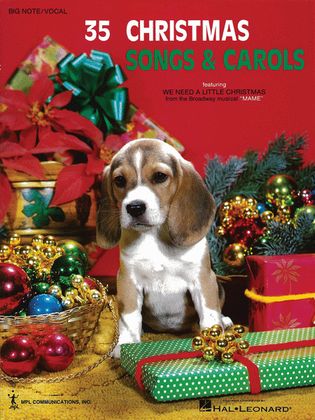 Book cover for 35 Christmas Songs and Carols