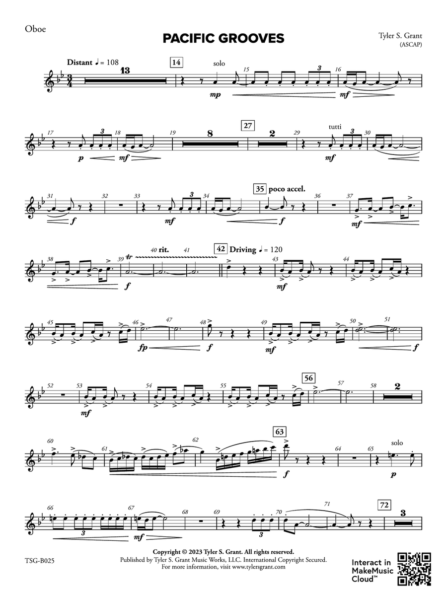 Pacific Grooves: Oboe