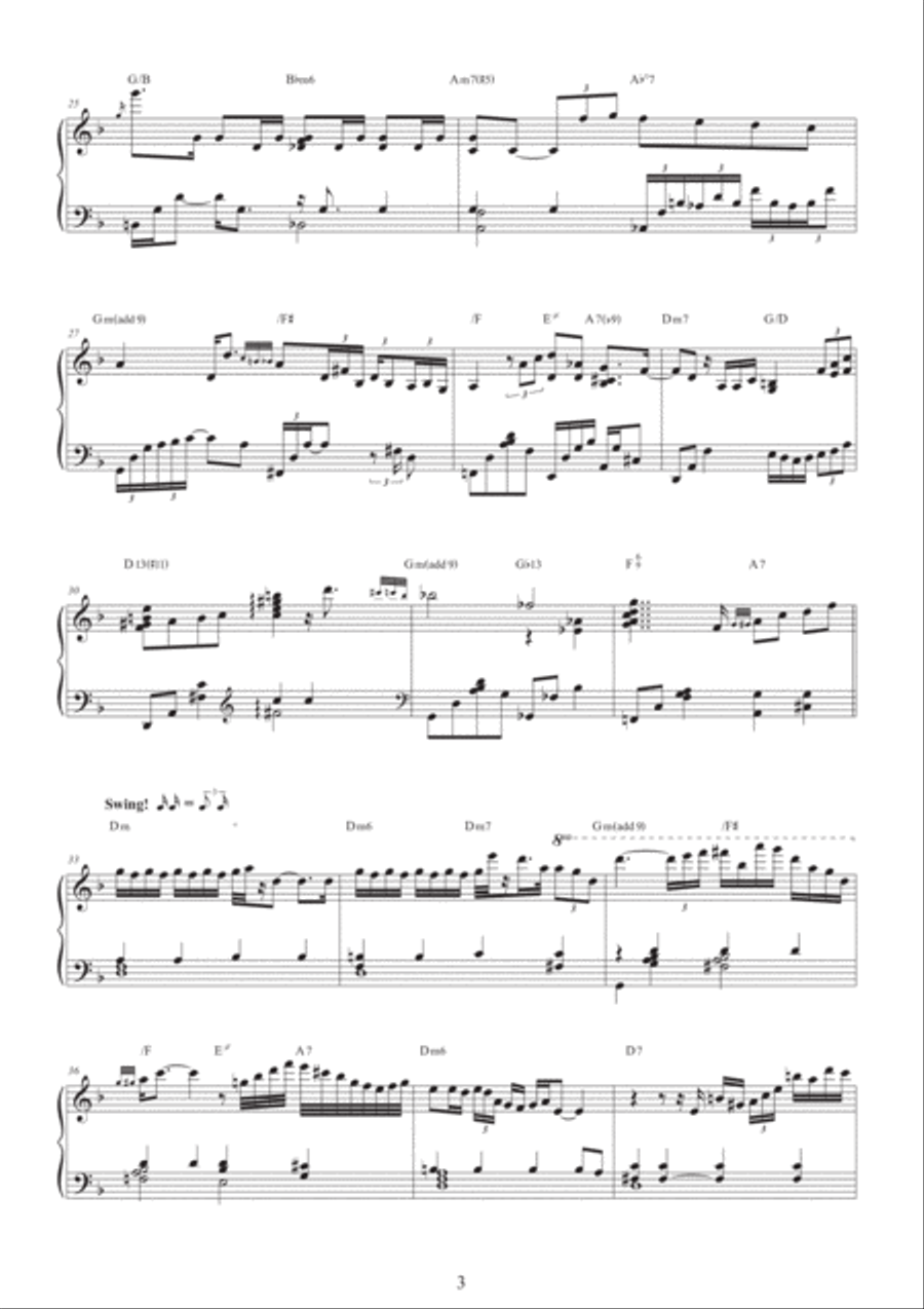 In A Sentimental Mood Piano Solo scores gallery preview page 3